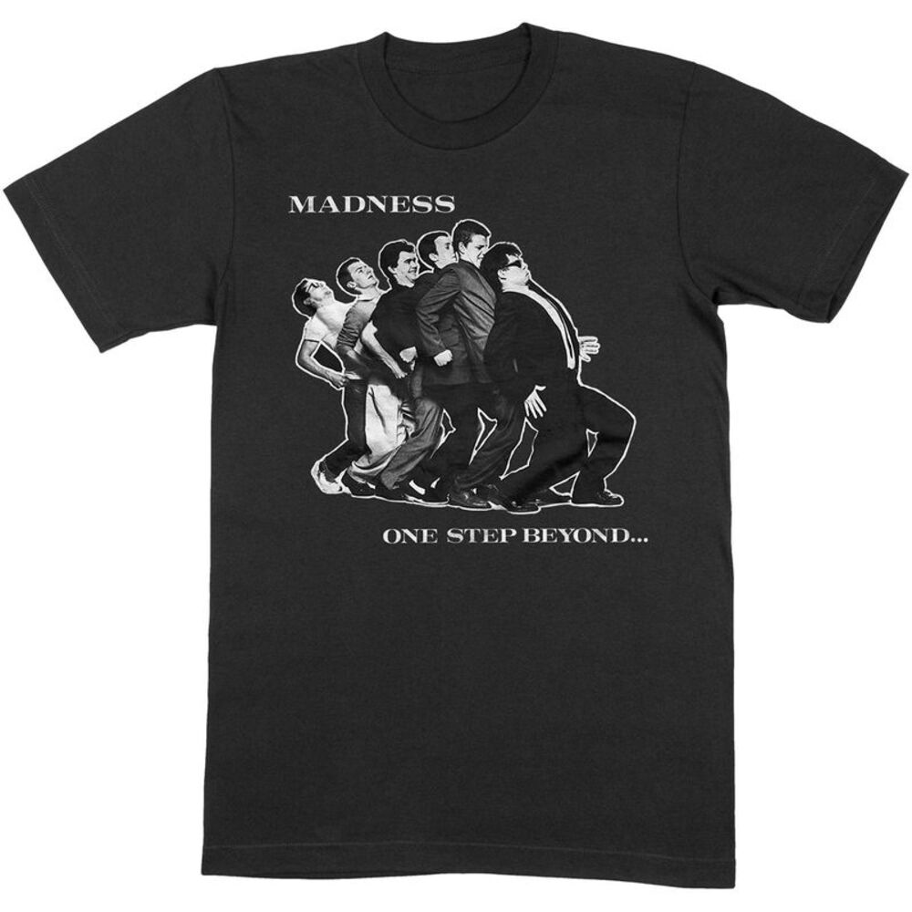 Madness Unisex Adult One Step Beyond Cotton T-Shirt / Black